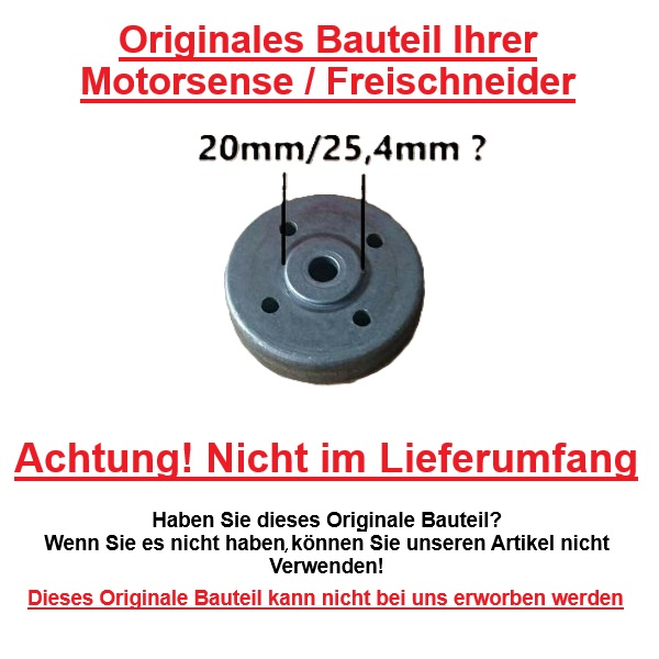 Unkrautbürste Doppelpack soft und gezopft mit Adapter M 8