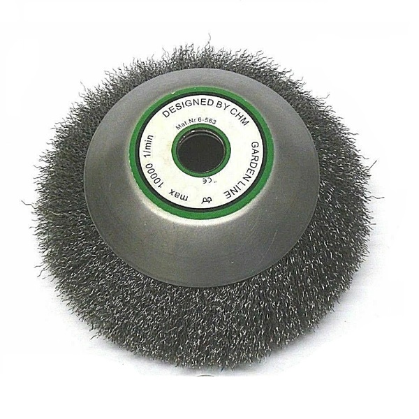 Unkrautbürste soft mit Ersatzfaden grün 2,4 mm X 15 m