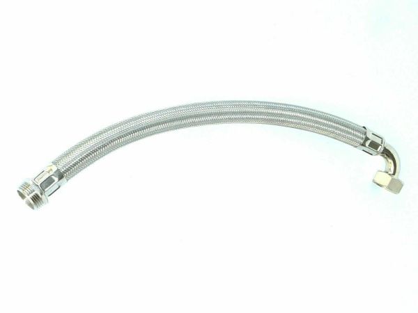 Drucktank 24 l Edelstahl Sun, Druckschalterset und 50 cm Panzerschlauch