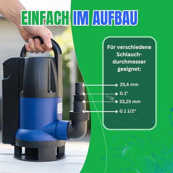 Schmutzwasserpumpe CSP-555PW