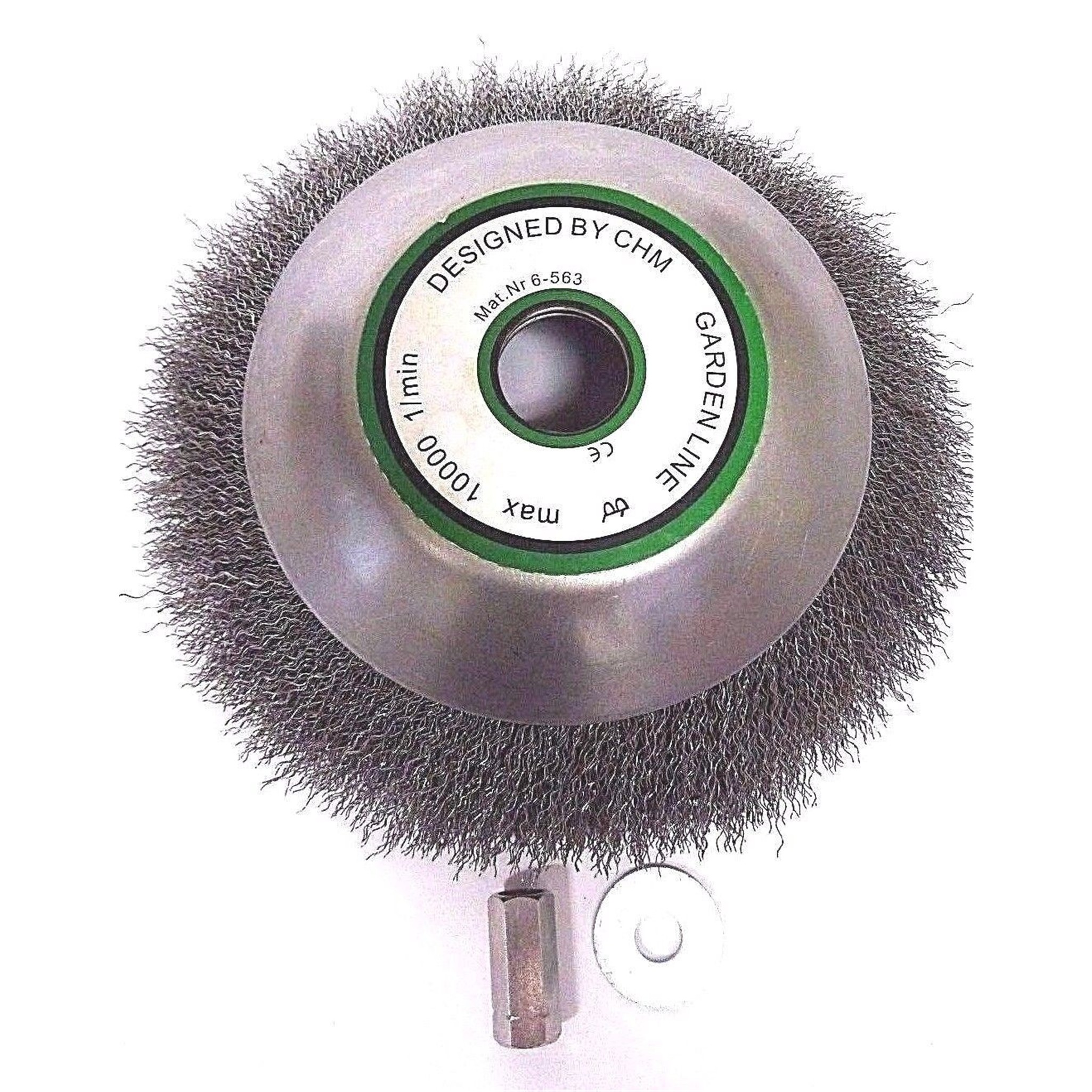 Unkrautbürste soft mit Adapterset M8