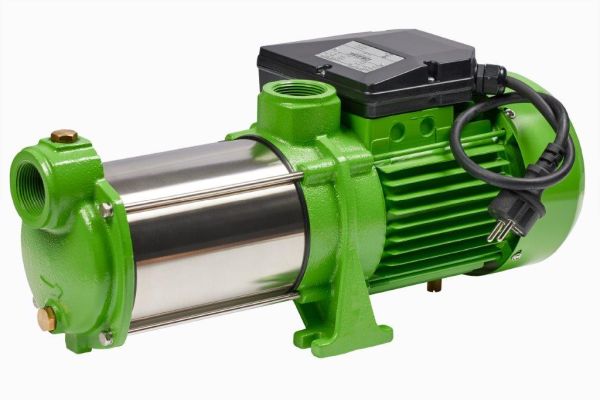Hauswasserwerk HMC 170 5-SH, Drucktank 50l Edelstahl, CH 20, Panzerschlauch 80 cm, Wasserfilter