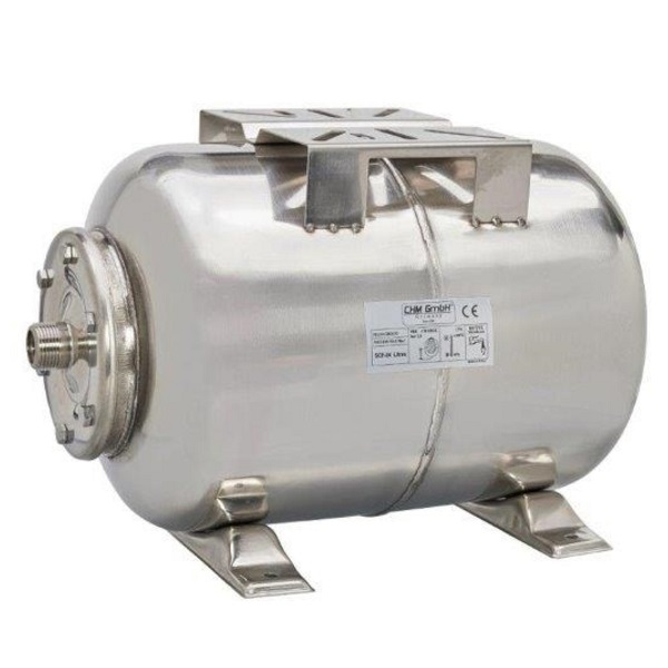 Membrankessel 24 Liter Edelstahl 8 Bar