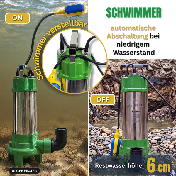 Schmutzwasserpumpe VB 2200 F