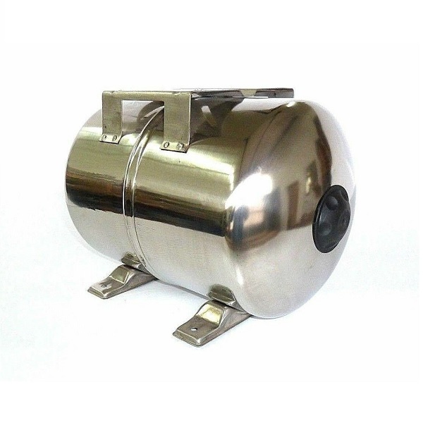 Hauswasserwerk HMC 145 4-SH, Drucktank 100l Edelstahl, DSK 1 C blau, Panzerschlauch 100 cm, Wasserfilter