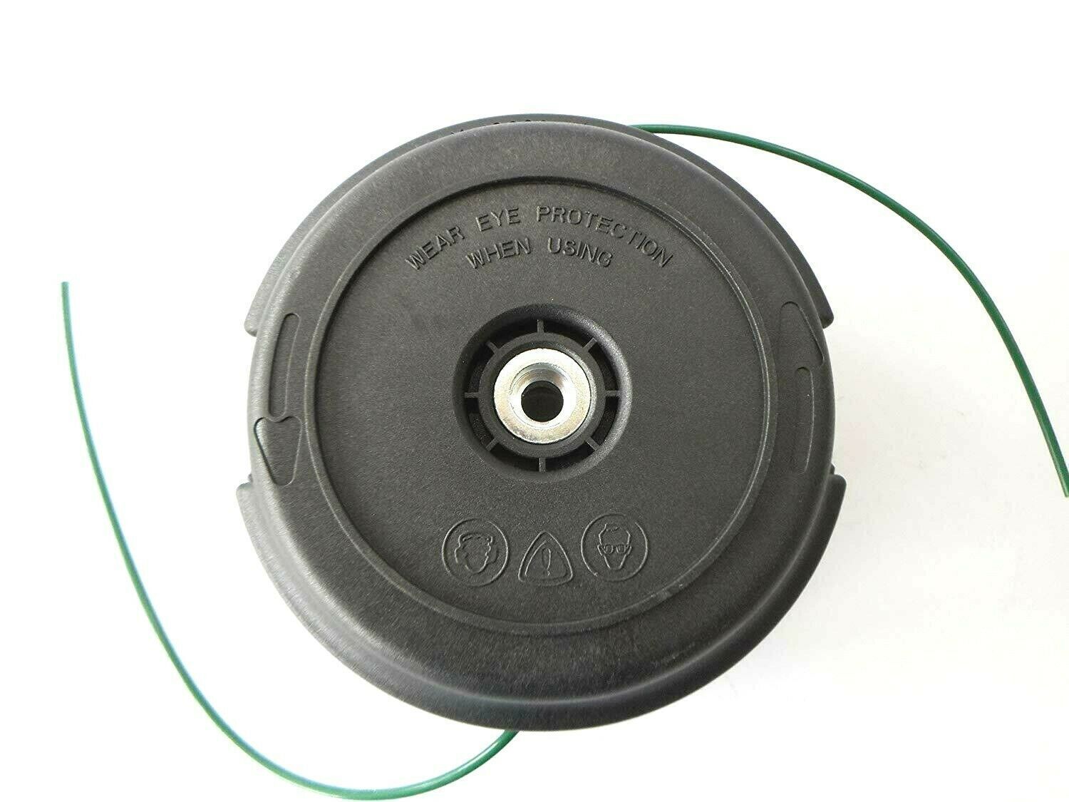 Fadenkopf silber + Ersatzfaden grün 2,4 mm X 15 m sechskant