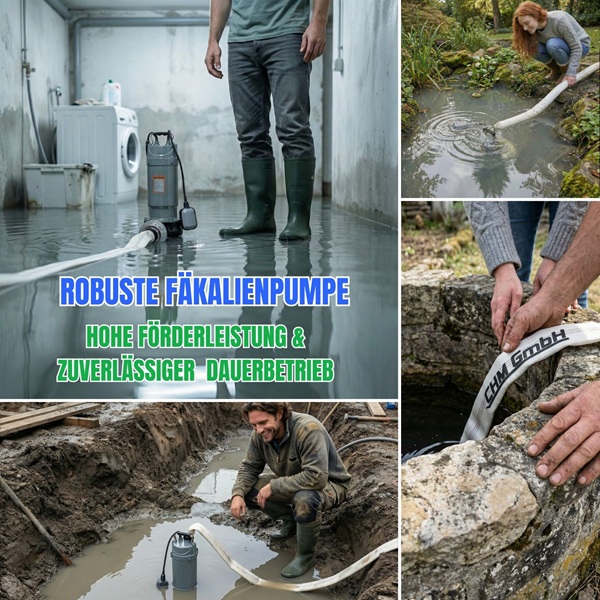 Schmutzwasserpumpe Magnum 4500 WQD 1500