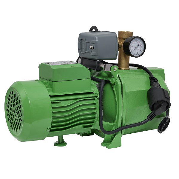 JET Pumpe selbstansaugend 1,1 kw mit DS Set PS 02 verkabelt
