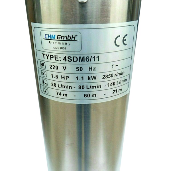 Tiefbrunnenpumpe 4SDM6/12