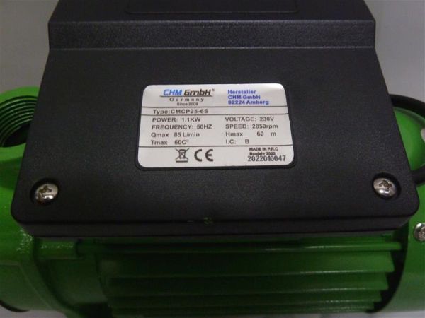 Kreiselpumpe CMPCP25-6S + Druckschalter PC59