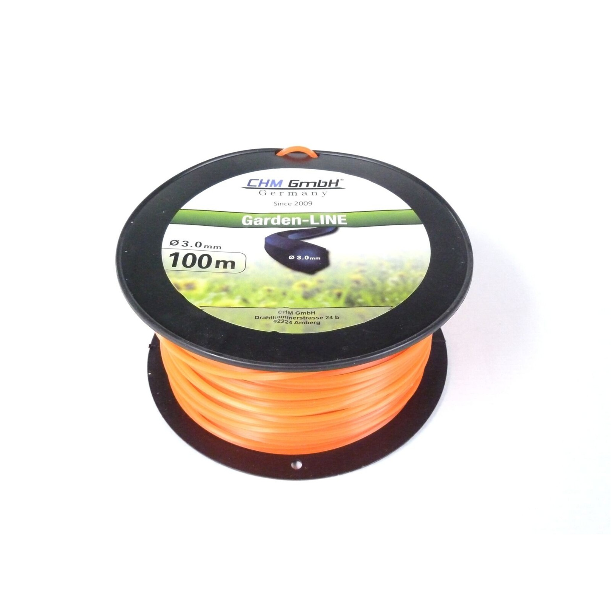 Ersatzfaden orange 3 mm x 100 Meter, sechskant