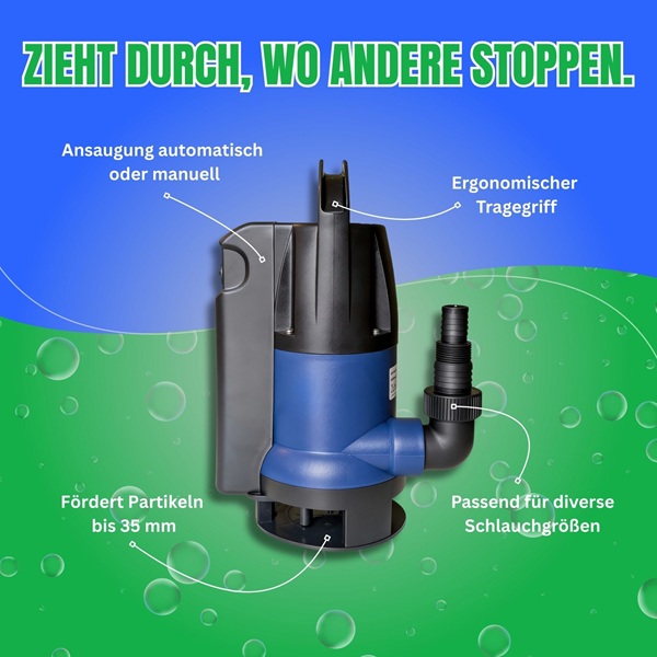 Schmutzwasserpumpe CSP-555PW