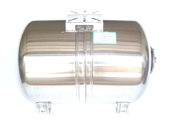 Hauswasserwerk HMC 170 5-SH, Drucktank 50l Edelstahl, CH 20, Panzerschlauch 80 cm, Wasserfilter