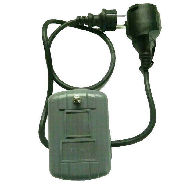 Druckschalter grau mit Kabel PS-02