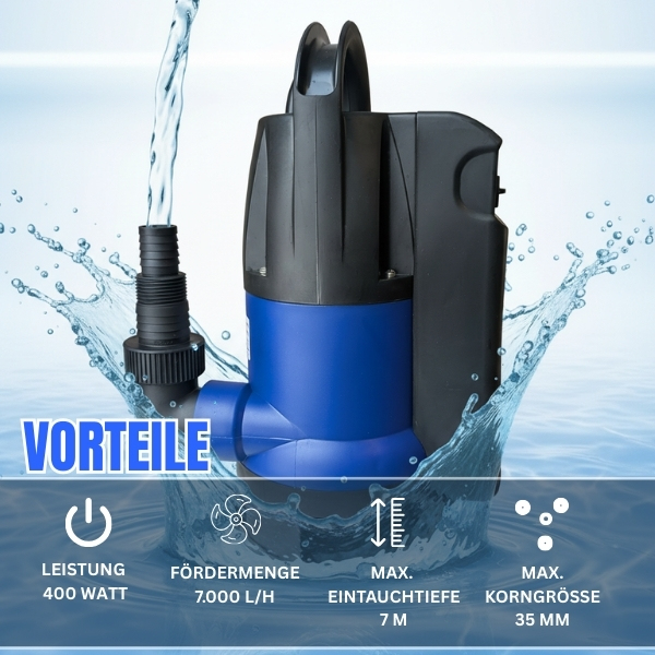 Schmutzwasserpumpe CSP-405PW