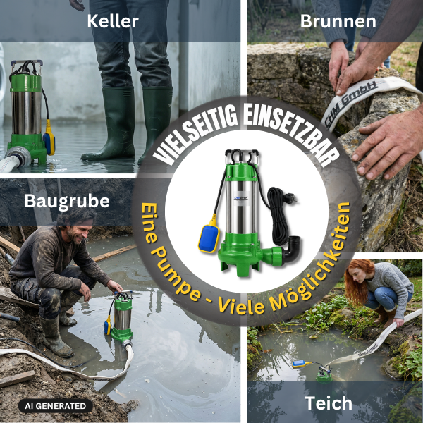 Schmutzwasserpumpe V1500Q