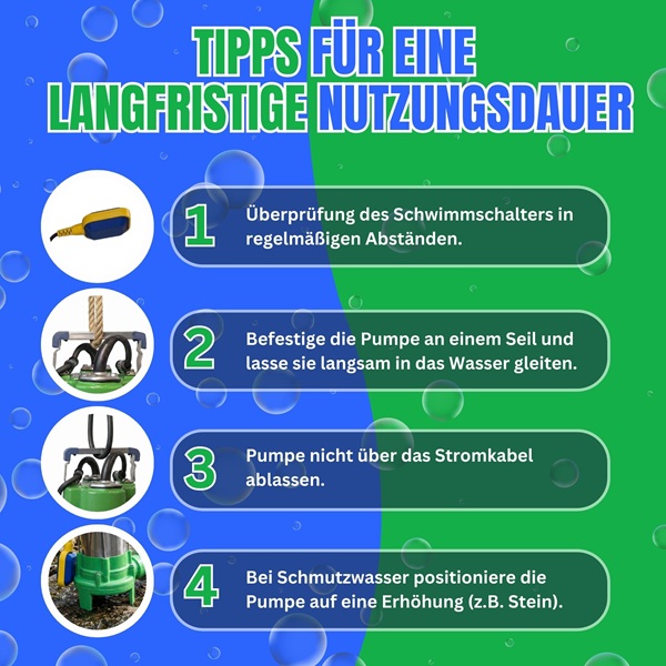 Schmutzwasserpumpe V 750 C