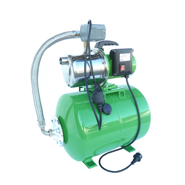 Hauswasserwerk JPG 13007 5P CF 50 L DS Set PS 02 verkabelt