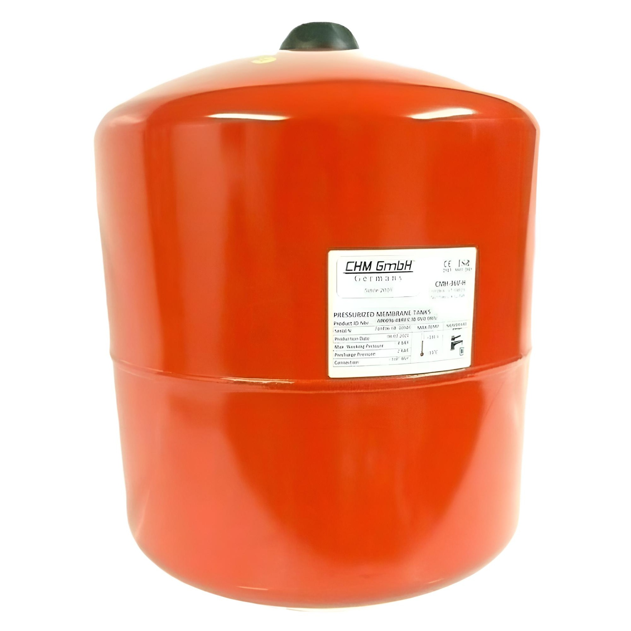 Ausgleichsbehälter 36l, Stahl, vertikal (EDS-36V-H)