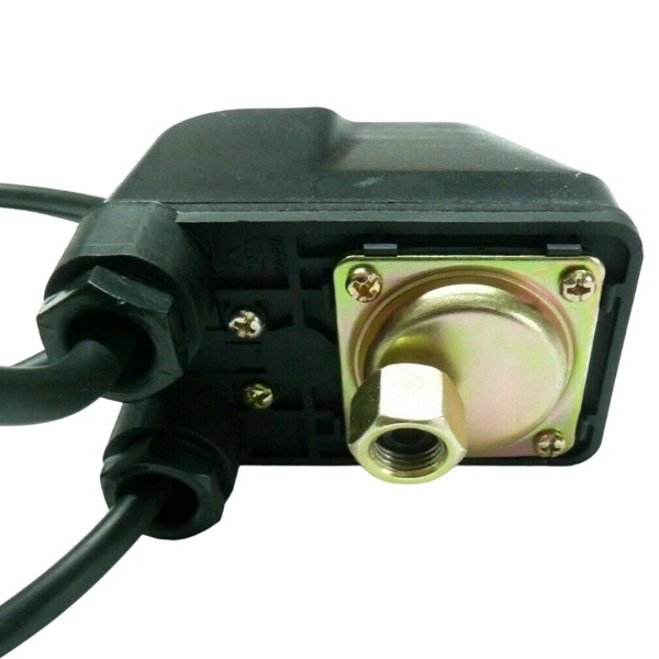 Druckschalter PS-05 schwarz mit Kabel Kreiselpumpe CMP 1300-5P und Druckschalterset PS-05