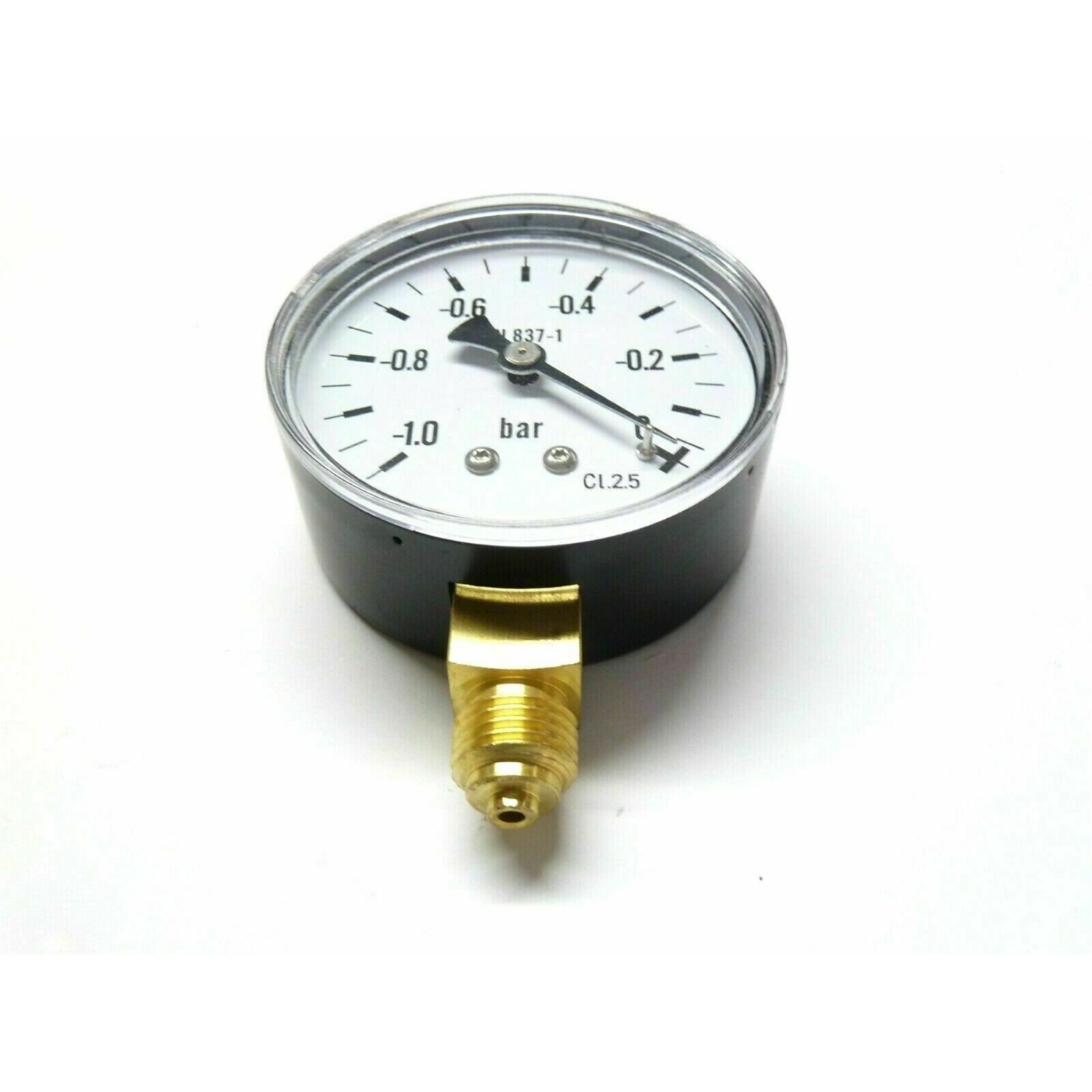 Unterdruck Manometer 0 -1,0 bar 1/4 Zoll