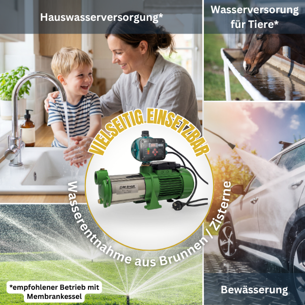 Kreiselpumpe 5 SC mit CH 20 Druckschalter