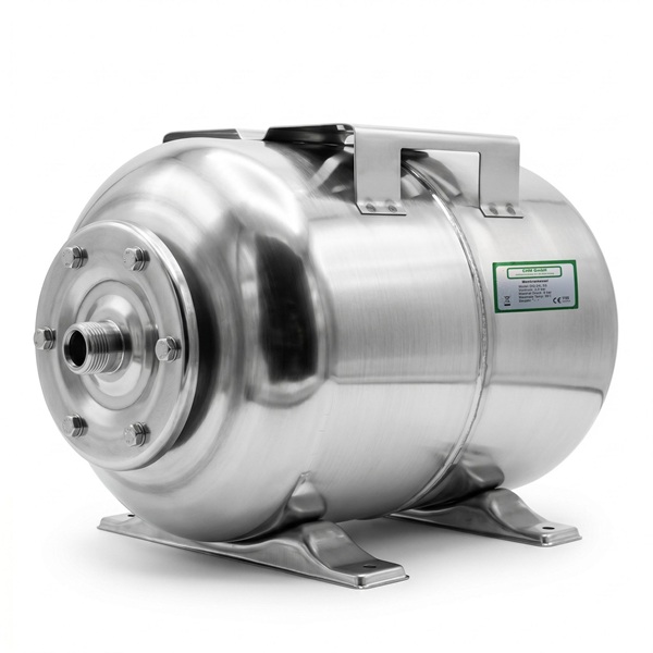 Membrankessel 24 Liter Edelstahl 8 Bar Sun