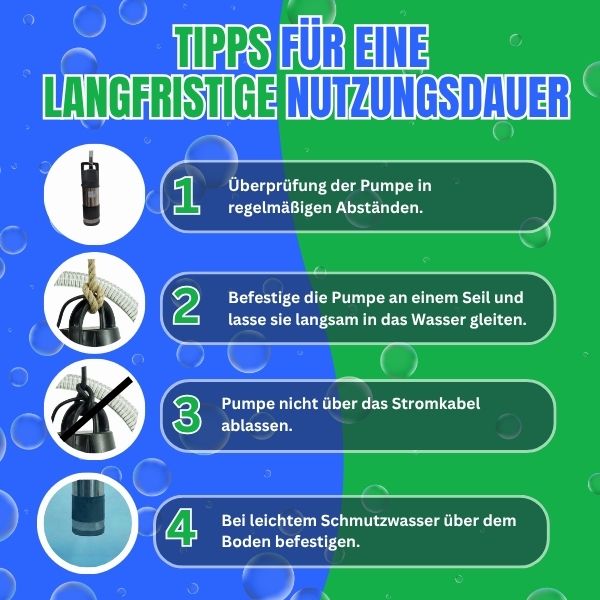 Tauchpumpe  QDP145-4SE