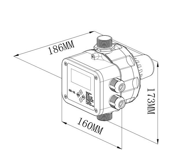 Kreiselpumpe HMC 6SC +  CH 20
