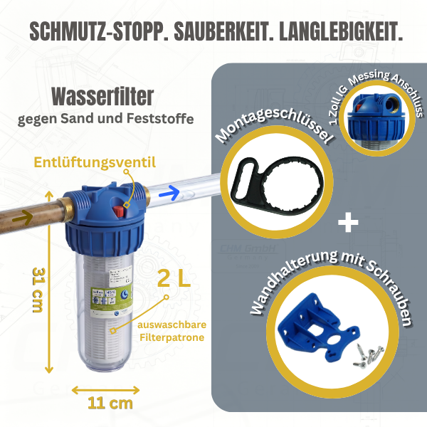 Hauswasserwerk 10 SC 150 L CH20 11 Bar 2,2 Kw