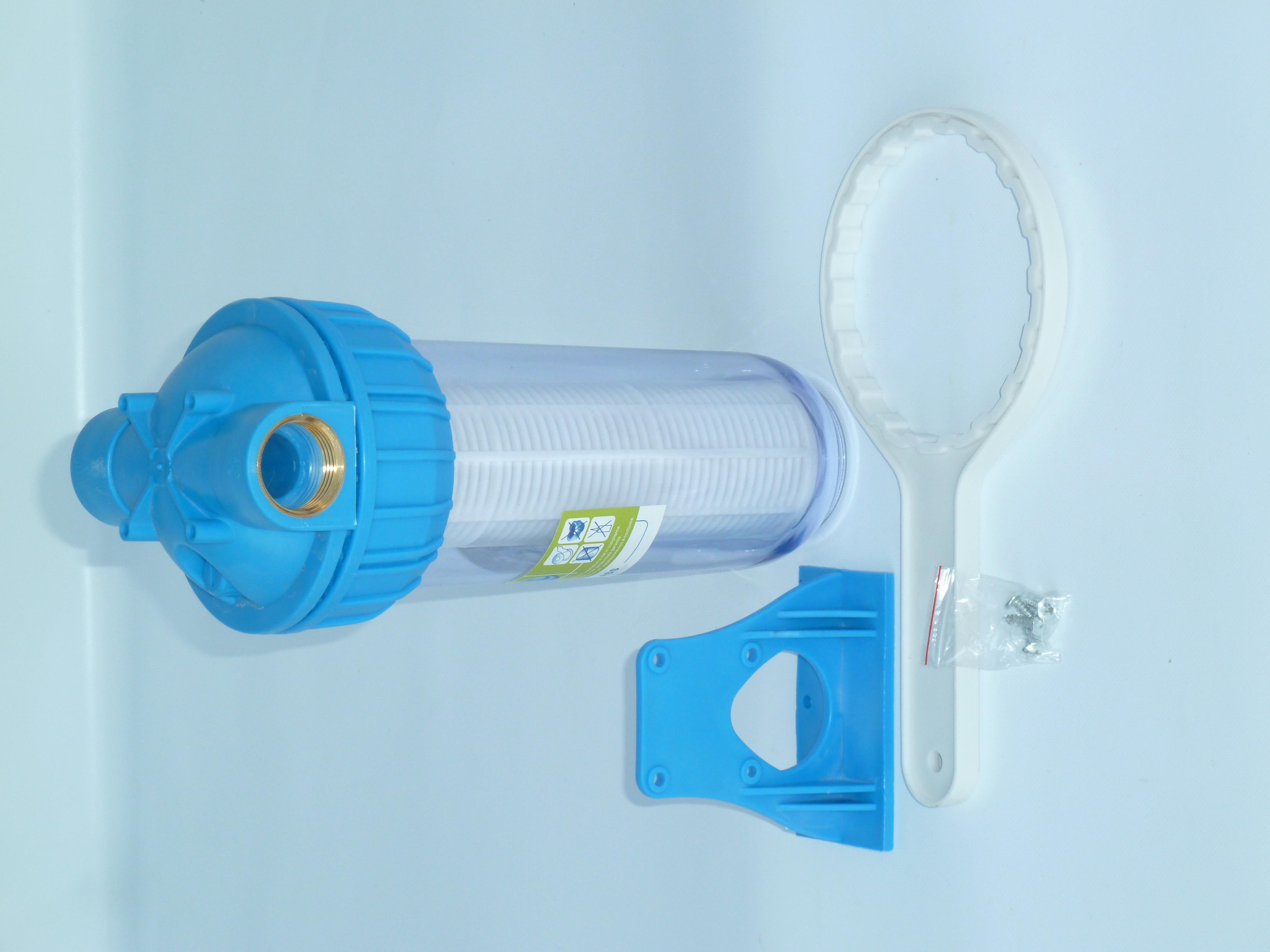 Wasserfilter / Vorfilter 2 l für HWW blauer Deckel, 6.000 l/h
