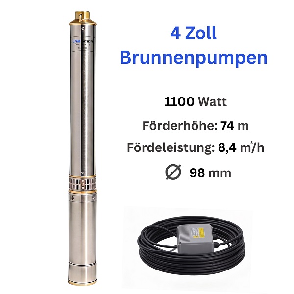 Tiefbrunnenpumpe 4SDM6/12