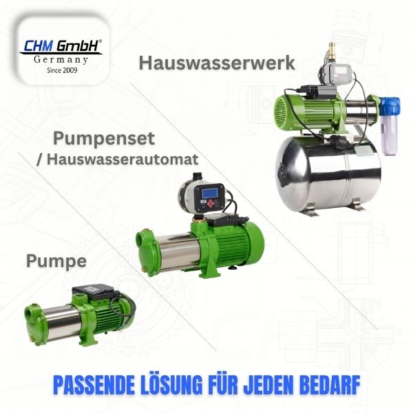 Kreiselpumpe HMC 170-5SH + Drucksteuerung  CH 20