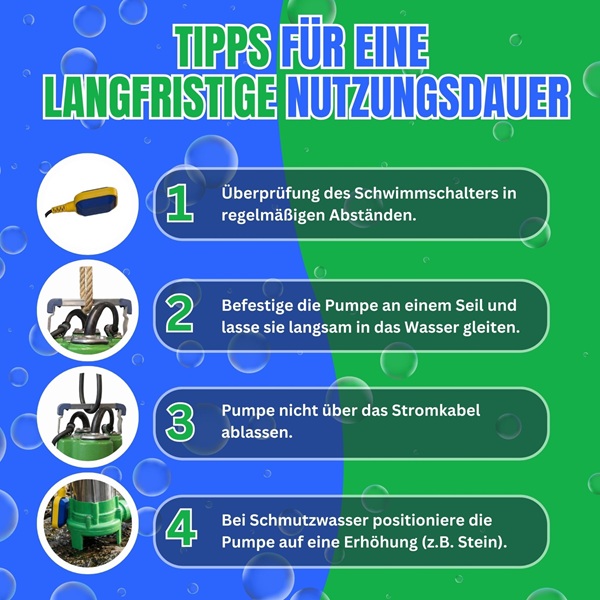 Schmutzwasserpumpe V 550 C