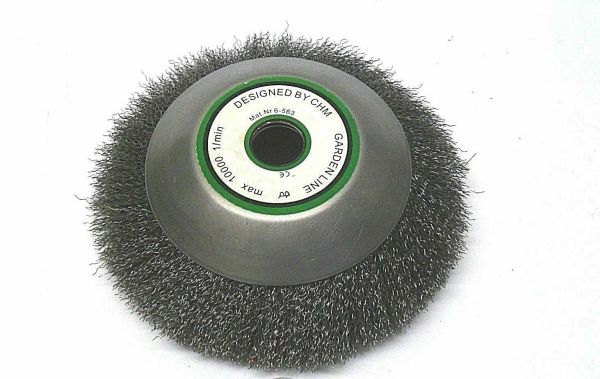 Unkrautbürste soft mit Ersatzfaden grün 2,4 mm X 15 m