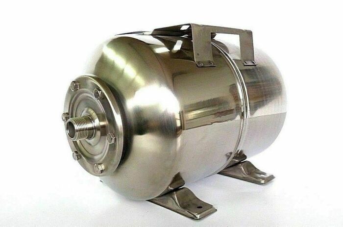 Membrankessel 24 Liter Edelstahl 8 Bar Sun
