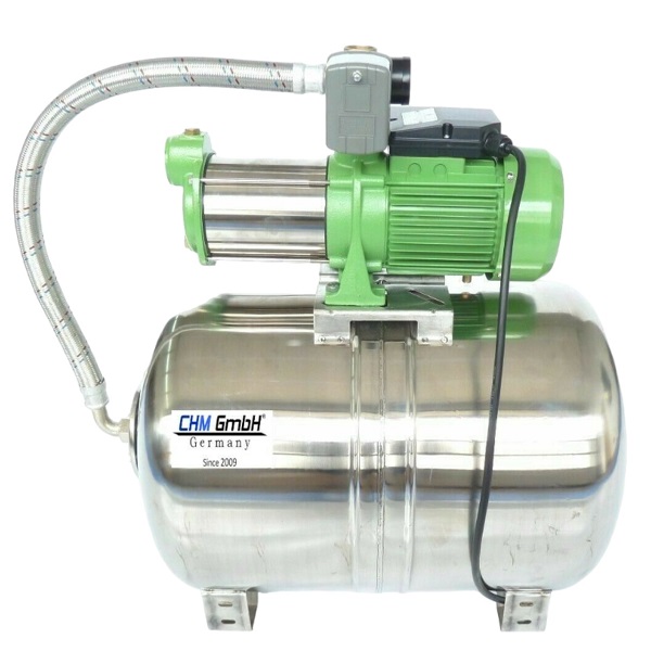 Hauswasserwerk CMP 1300 5,5 Bar 50L Edelstahl DS Set PS 02 verkabelt Hauswasserwerk CMP 1300 5,5 Bar 50L Edelstahl DS Set PS 02 verkabelt