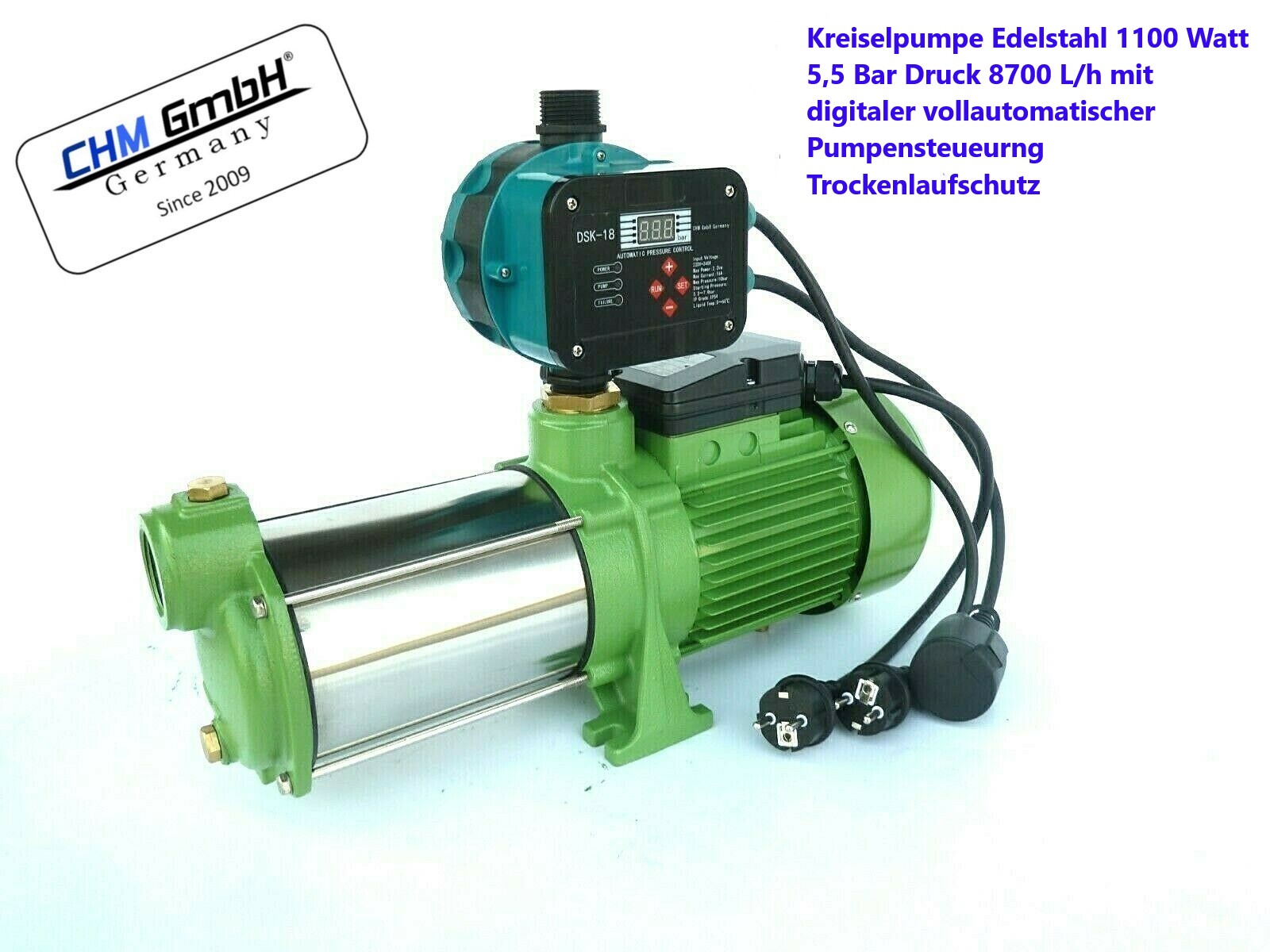 Kreiselpumpe HMC 145-4SH + Drucksteuerung  CH 18 S