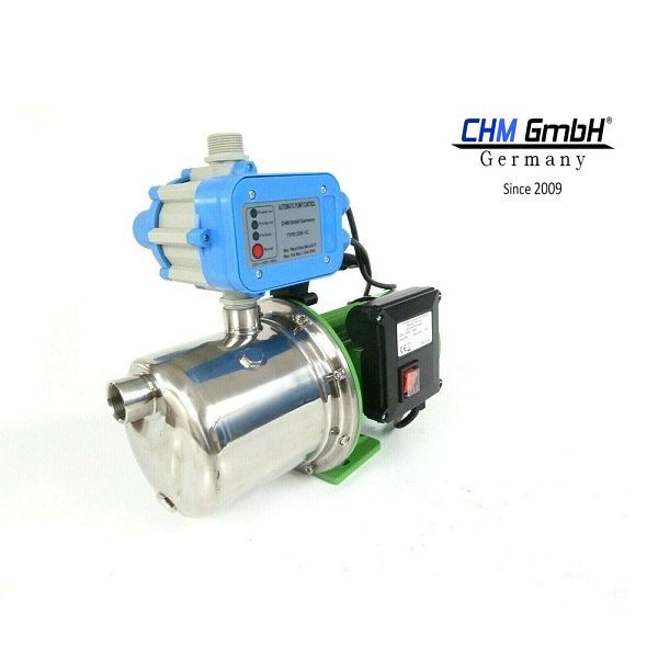 Jetpumpe JPG 13007 INOX 5P und Drucksteuerung EPC 1
