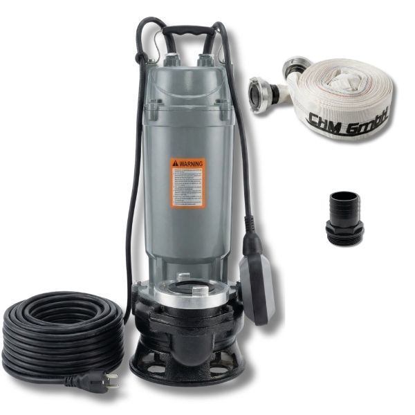 Schmutzwasserpumpe Magnum 4500 mit C-Schlauch 20 m