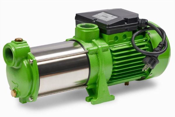 Hauswasserwerk HMC 145 4-SH, Drucktank 150l Stahl, CH 20, Panzerschlauch 100 cm, Wasserfilter
