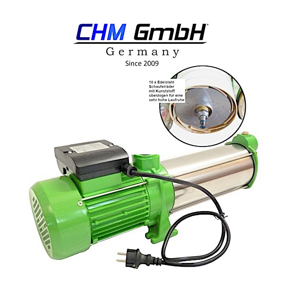 Kreiselpumpe HMC 10 SC 1,25 Zoll,  11 bar  8600 l/h Kreiselpumpe HMC 10 SC 1,25 Zoll,  11 bar  8600 l/h