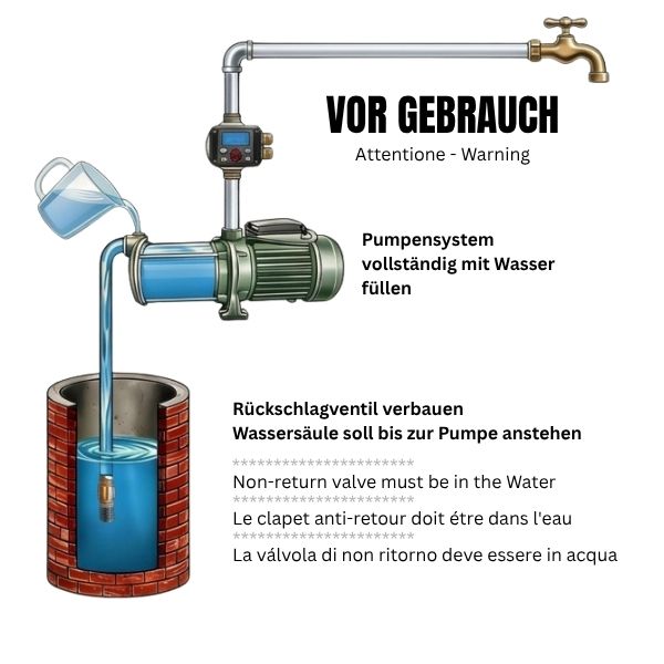 Kreiselpumpe HMC 10 SC  400 Volt - Gebraucht