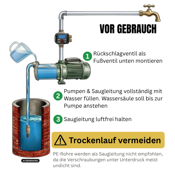 Kreiselpumpe HMC 6SC +  CH 20