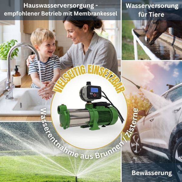 Kreiselpumpe HMC 170-5SH + Drucksteuerung  CH 20