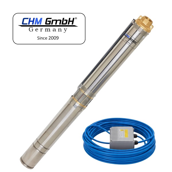 Tiefbrunnenpumpe 3 SDM 3,5/16, 0,75 KW