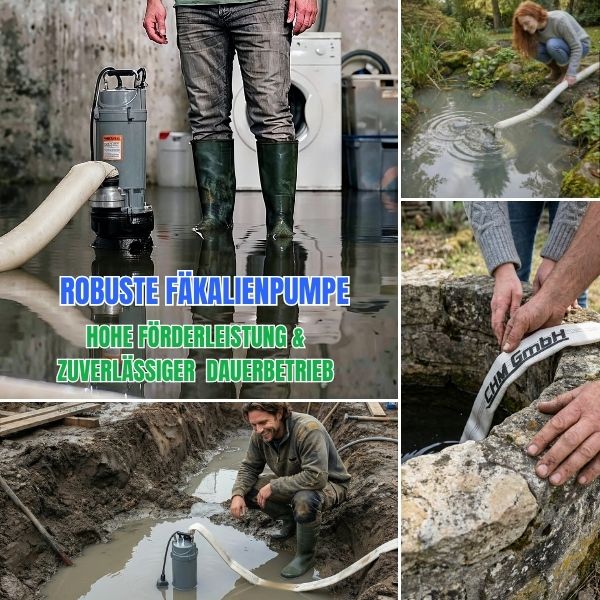Schmutzwasserpumpe Magnum 4500 WQD 1500