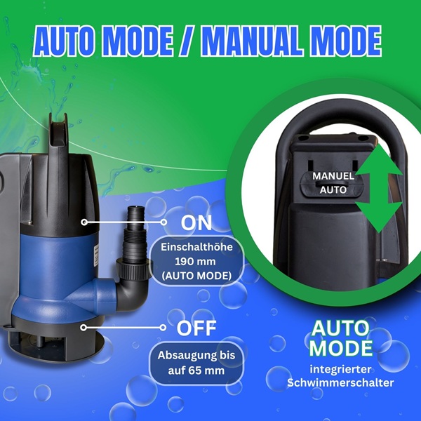 Schmutzwasserpumpe CSP-555PW