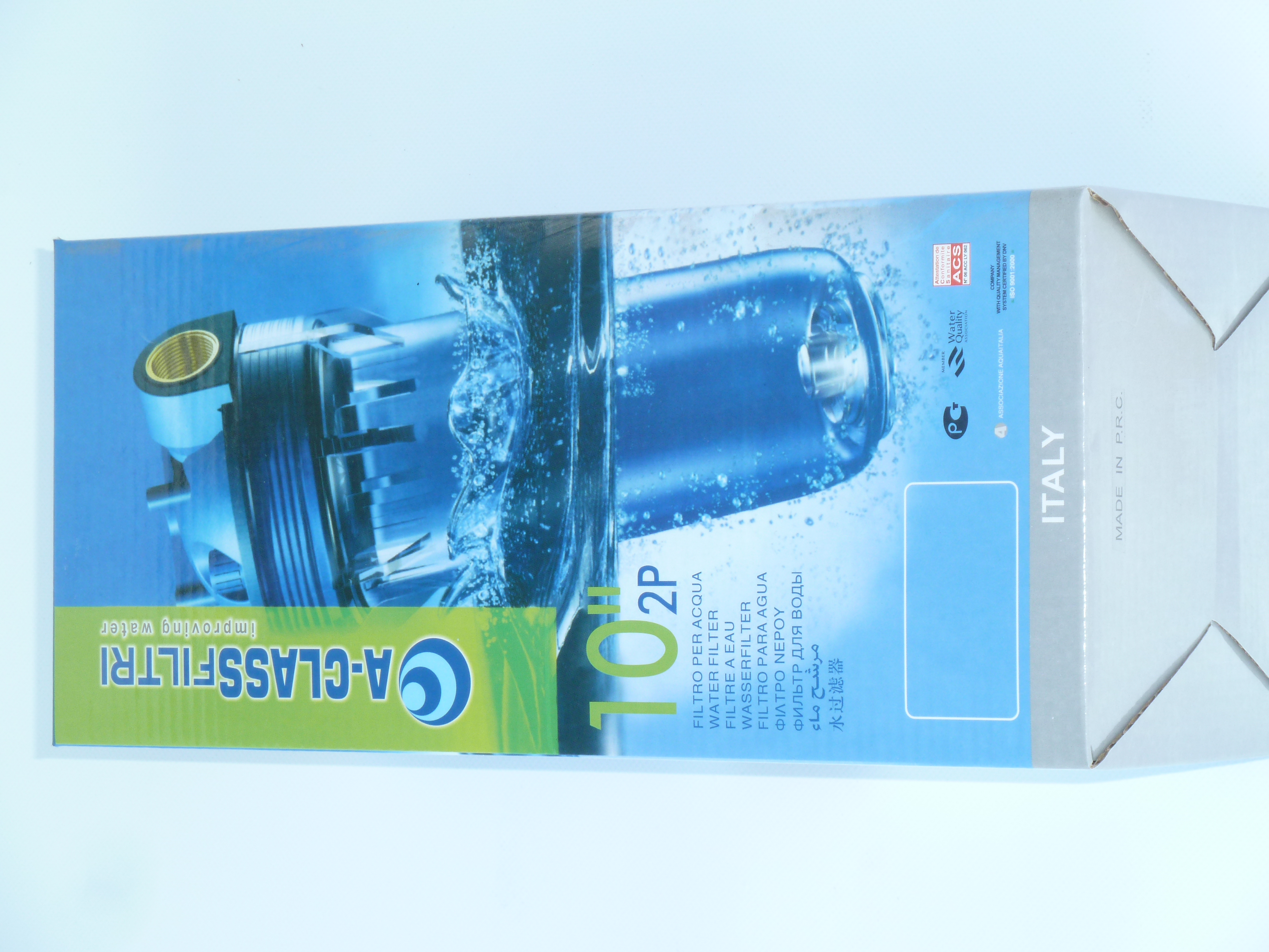 Wasserfilter / Vorfilter 2 l für HWW blauer Deckel, 6.000 l/h