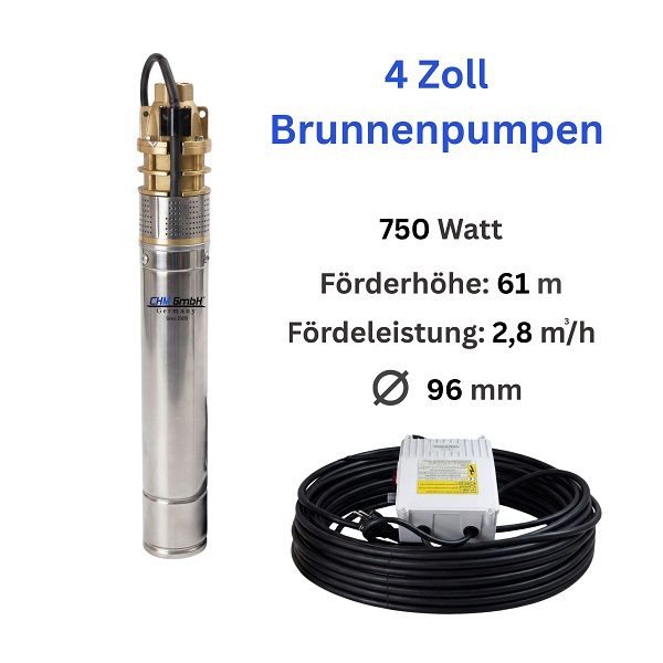 Tiefbrunnenpumpe 4SKM100